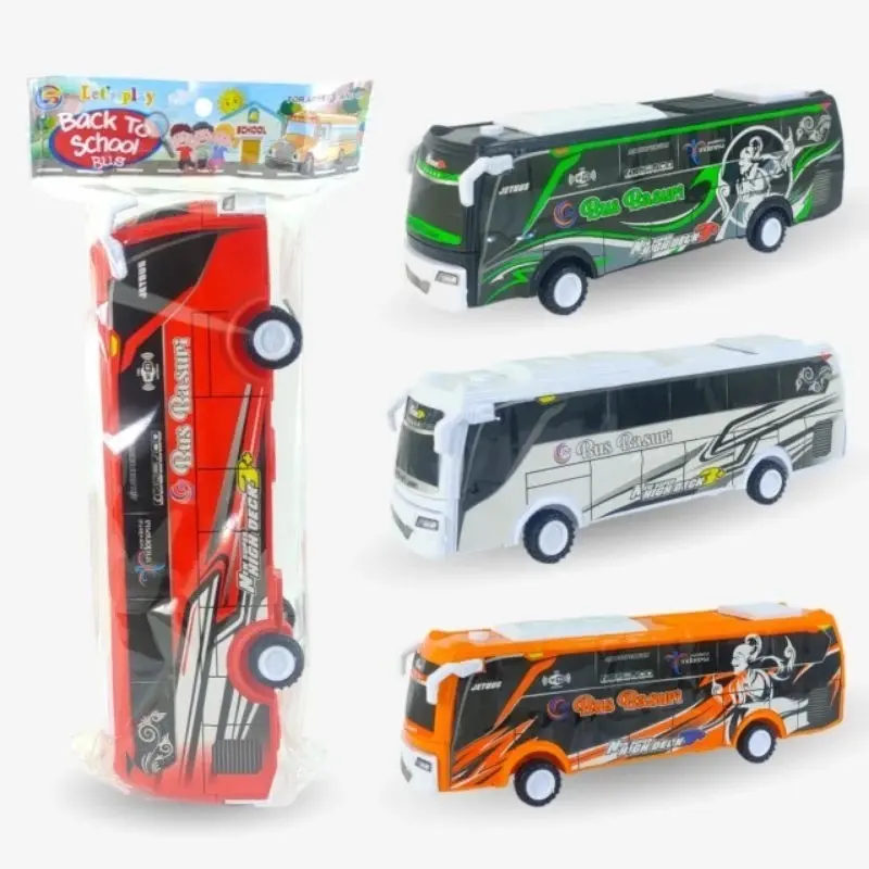 MAINAN Mobil Mobilan BUS BASURI LT60 / BUS TELOLET LAMPU DAN MUSIK BUS///mobil bus ada musik dan lampu //mainan murah//mainan bus tayo telolet