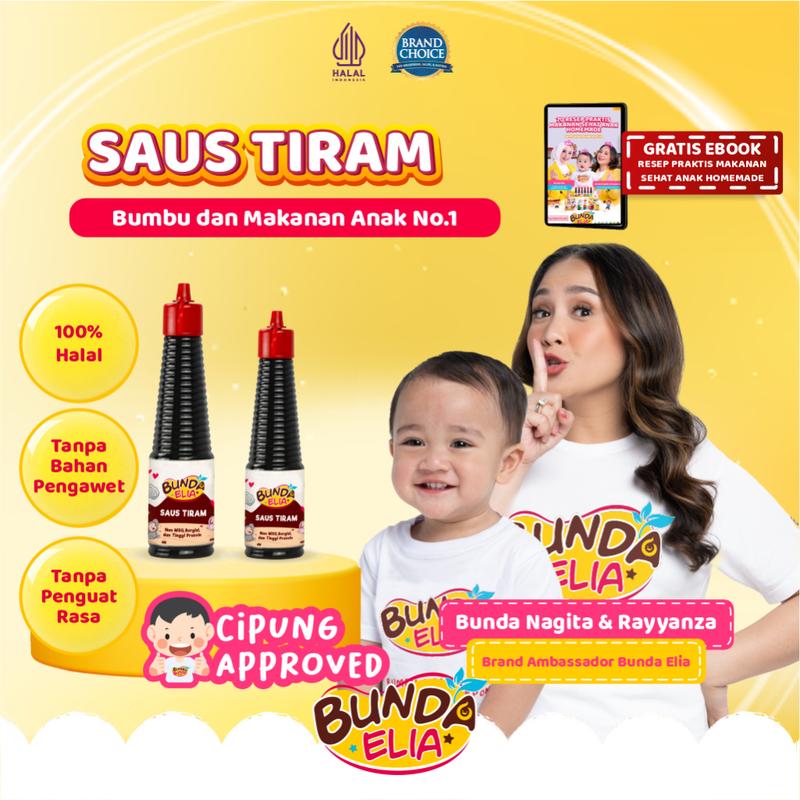BUMBU BUNDA BY ELIA Kecap Manis Organik Saos Tiram Minyak Wijen / Bumbu Masak Organik untuk Anak 7