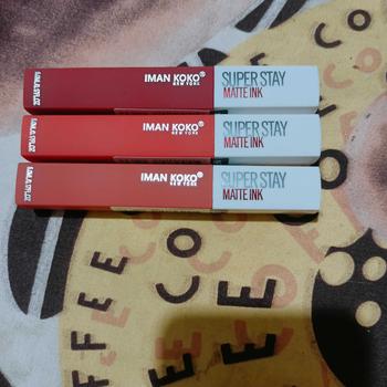 Product Review of [ Per 6 Pcs ] Iman Koko Lipcream Matte Liquid Lipcream from @**3 0