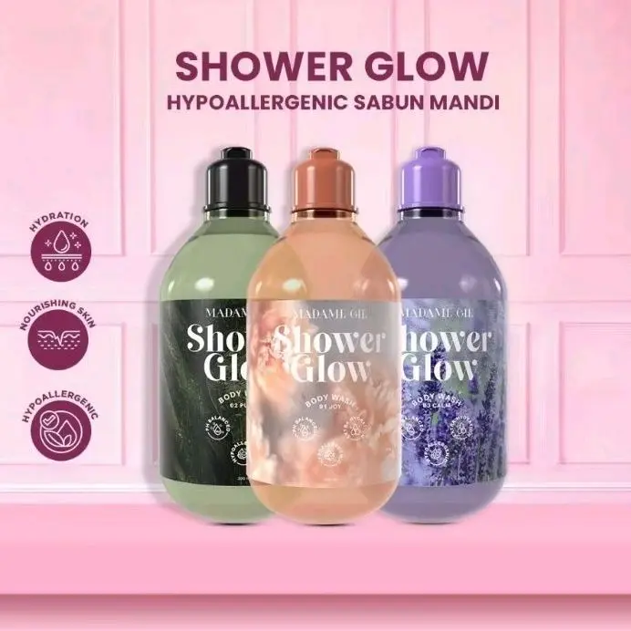 Madam Gie Shower Glow - Hypoallergenic Sabun Mandi 2