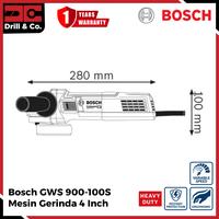 Gambar Bosch GWS 900-100 S Mesin Gerinda Tangan 4" Variable Speed dari Drill&Co Kota Administrasi Jakarta Barat 3 Tokopedia