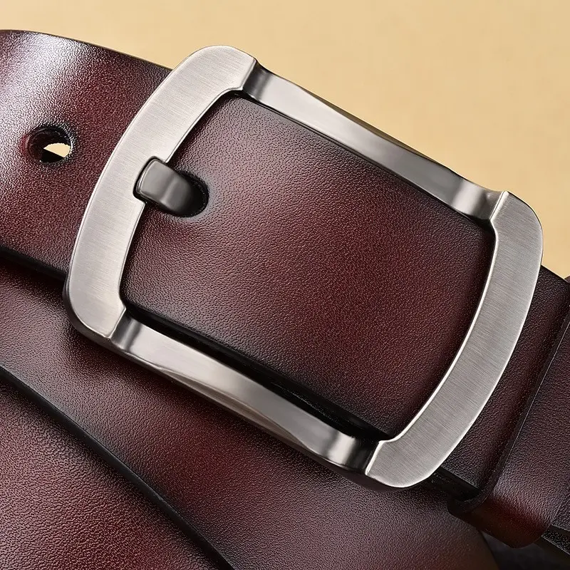 Men's Leather Belt, Artificial Leather Material, Length 125cm, Suitable for Men, Belt Not Genuine Leather. maga Men's Leather Belt, Artificial Leather Material, Length 125cm, Suitable for Men, Belt Not Genuine Leather. maga