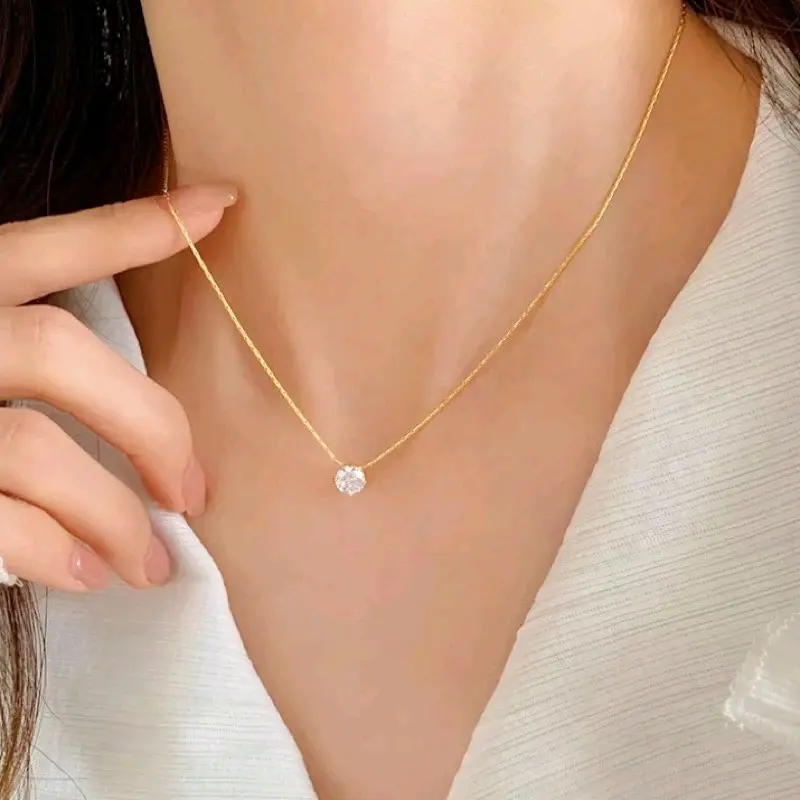 #35 Kalung Nagita GOLD Titanium Perhiasan