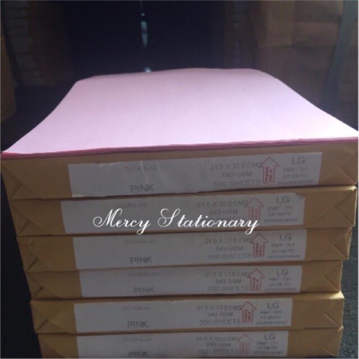 Gambar 500 Lembar - Kertas doorslag Folio - 1 rim - doslag doslah kertas Jiplak dari Mercy Stationery Kota Surabaya Tokopedia