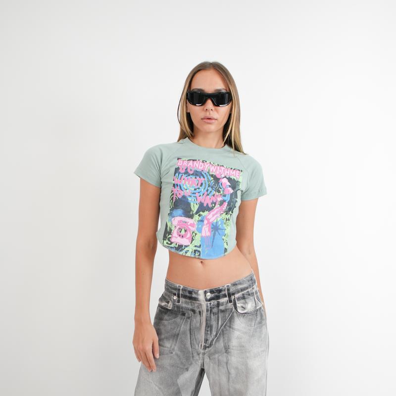 Brandywithme | Eli Croptop - Croptee Slimfit Atasan Kaos Wanita vol.8 2