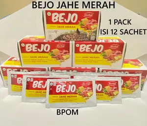 Bejo Jahe Merah 1 BOX ( ISI 12 SACHET)