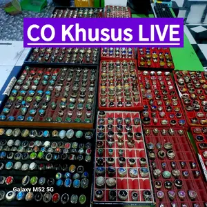 Cincin Batu Akik Khusus CO saat LIVE Streming