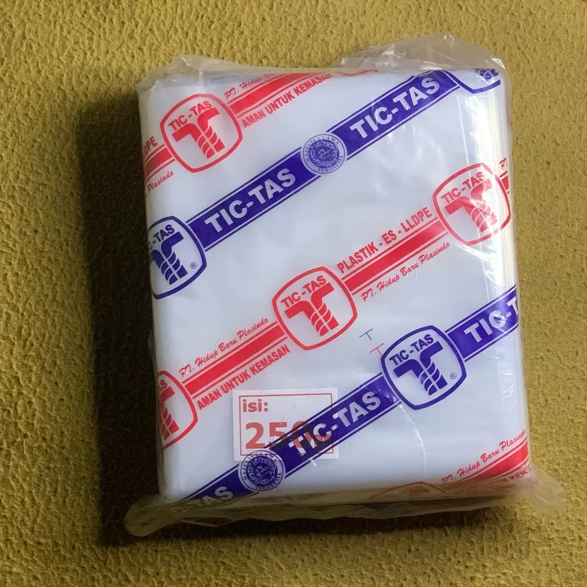 [ Uk 1,5 Kg ] Plastik es batu | Plastik PE 15x35 cm
