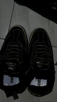 Product Review of Sepatu Casual Pria Import 121209 Shoes Sport Sneakers Kerja Kuliah (WITH BOX) Canvas Olahraga Running Coklat Hitam from ❤**i R**a ❤** 1