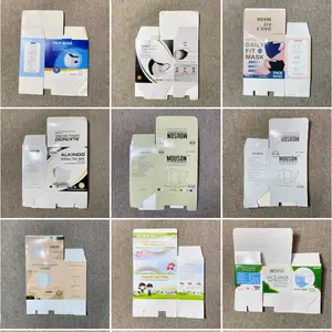 BOX kardus masker kosongan Duckbill medis Kf94