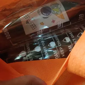 [SHE LASH MOU] B-02 Botol Minum 1 Liter Bening Transparan / Botol Air Minum Anak Sekolah Sedotan Anti Bocor