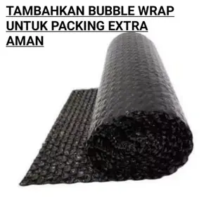 Extra Bubble Wrap Hitam 1 Lapis Tambahan Pengaman Paket untuk Packing Aman & Tahan Basah