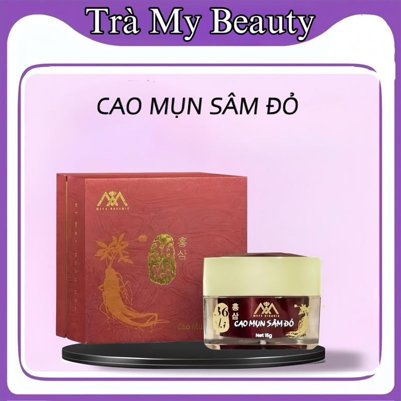 CAO SÂM ĐỎ - MEEA - Kem chấm mụn   , dung tích 15gr Tất cả các loại da Skincare Skincare Chăm Sóc Da Nữ - [ CAO SÂM ]