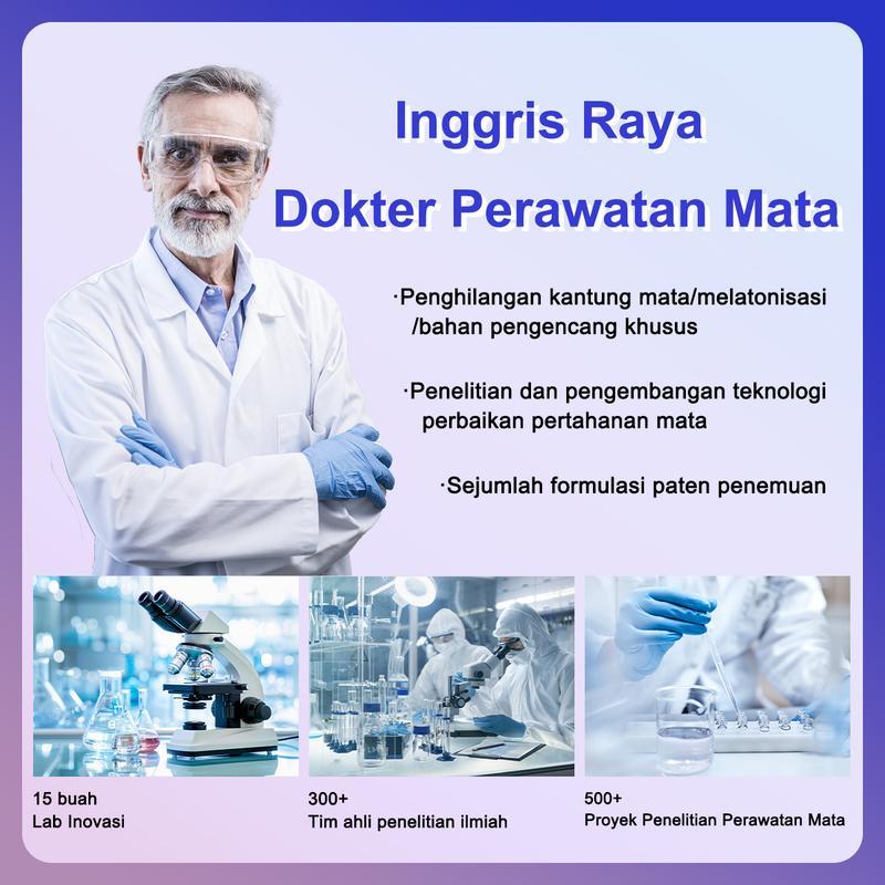 Krim Mata 5x Retinol – Anti-Kerut, Cegah Penuaan, Hilangkan Bengkak Mata & Kerutan, Cerahkan Lingkaran Hitam, Kencangkan Kulit, Solusi untuk Kulit Kendur/Kerutan Halus/Bengkak Mata Eye Perawatan Mengencangkan Wajah