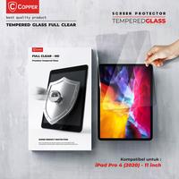 Gambar COPPER TEMPERED GLASS FULL CLEAR - Kompatibel untuk Ipad Pro 4 / 11" (2020) - Tempered Glass dari Copper Official Balikpapan Kota Balikpapan 1 Tokopedia