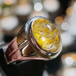 BATU KECUBUNG SERAT CENDANA ring size 9