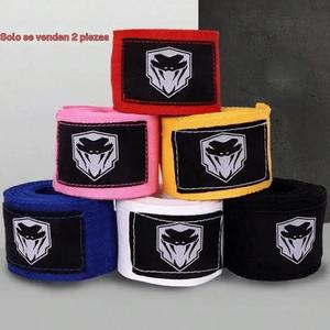 Vendajes para Entrenamiento de Boxeo, 2 unidades de Vendajes Deportivos, Vendas para Manos para Sanda, Entrenamiento de Kick Boxing, Equipo de Protección para Artes Marciales