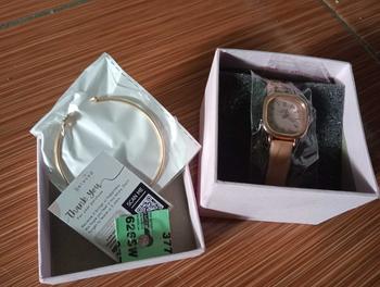 Product Review of MYB | Helga | Jam Tangan Kulit Sintetis Free Box | Stainless from r**a D**a ** 0