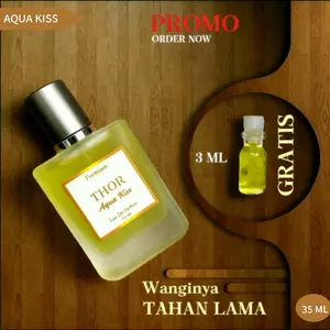 Thor Aqua Kiss EDP 35ML Beli 1 Gratis 1 3ML Wanginya Tahan Lama Parfum Premium