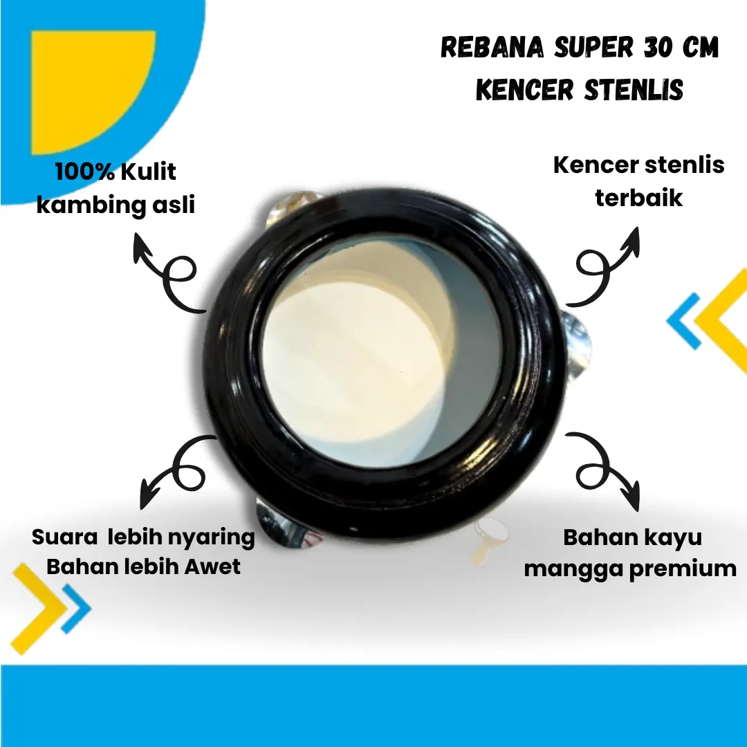 REBANA KENCER STENLIS HADROH REBANA MURAH HADROH MUMER Asli Dewasa Kayu