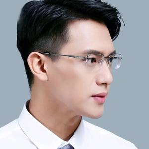 Anti Radiation Eyeglass Graded Half Frame Glasseses Computer Nearsighted Glasses 0~400 Men and Women