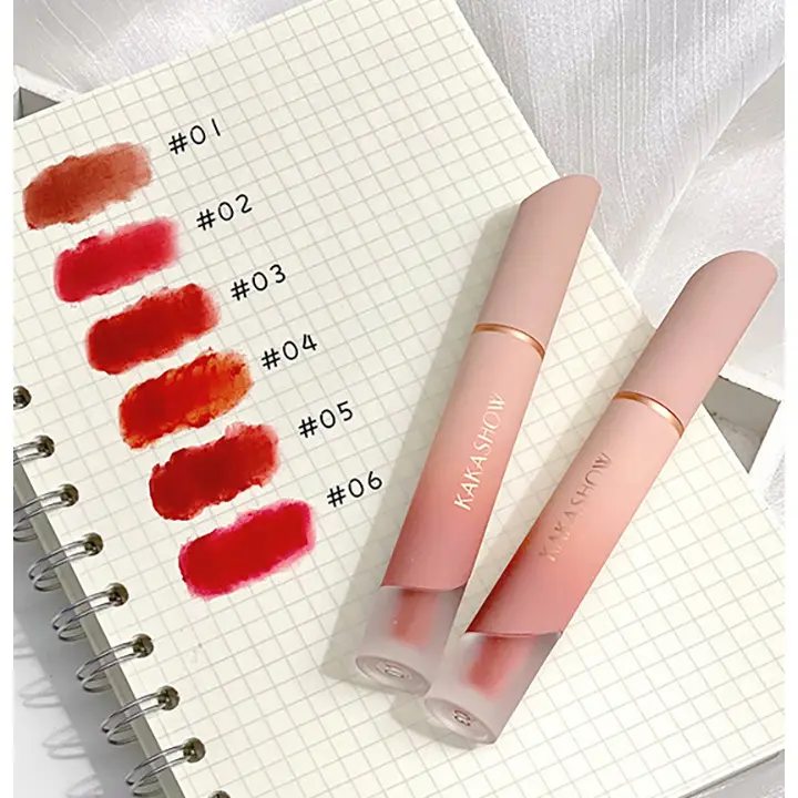 Son Môi Nhiều Màu, Lì Nhung, PCU, Lâu Trôi, Không Thấm Nước, Bóng, Cảm Giác Sương Mù, Lâu Trôi, Son Môi Cosmetic Mỹ Phẩm Trang Điểm Nữ Women 7