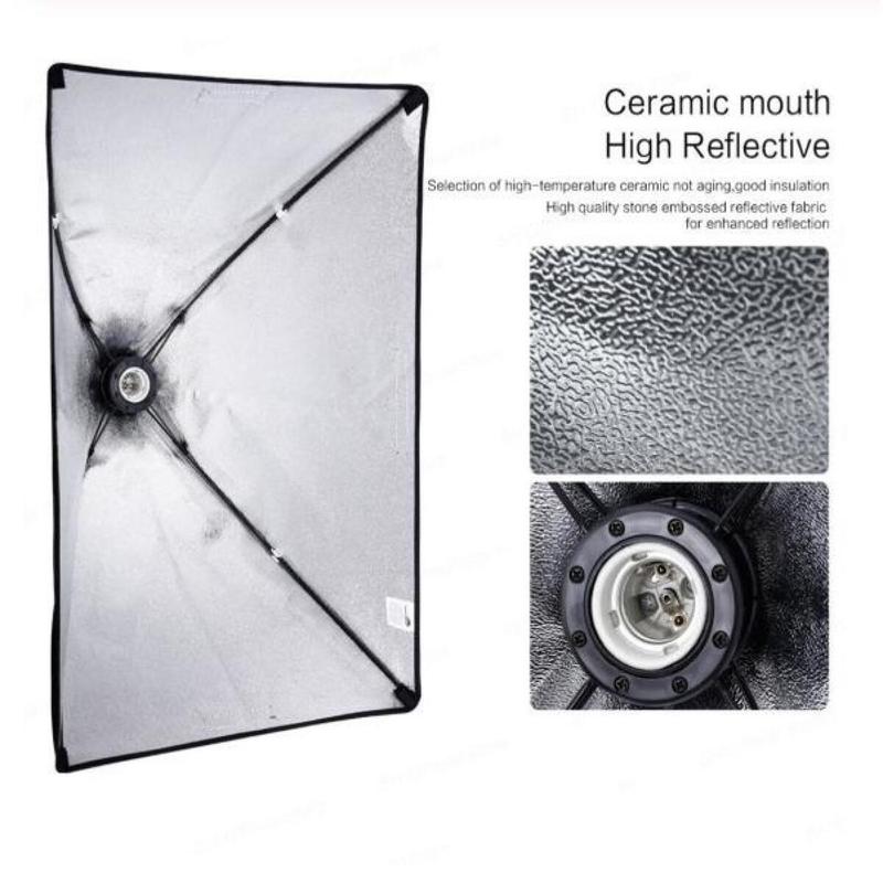 Package of 2 SET Photo Studio Softbox Video Lights Studio Photography LED light kit studio lighting softbox video lighting 2