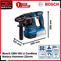 Gambar Bosch GBH 185 Li Cordless Brushless Rotary Hammer / Mesin Bor Bobok Beton Baterai (Unit Only) dari Drill&Co Kota Administrasi Jakarta Barat 3 Tokopedia