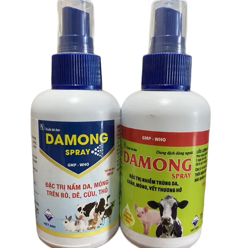 Xịt Chống Cắn Lông, Sát Khuẩn Vết Thương, Lắc Tích, Mồng 100ml