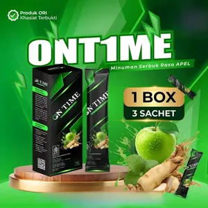 ON T1ME Minuman Serbuk Rasa Apel Dan Ginseng