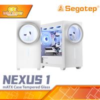 Gambar CASING SEGOTEP NEXUS 1 - Mid Tower mATX Case Tempered Glass dari Techno Computer Bali Kota Denpasar 1 Tokopedia