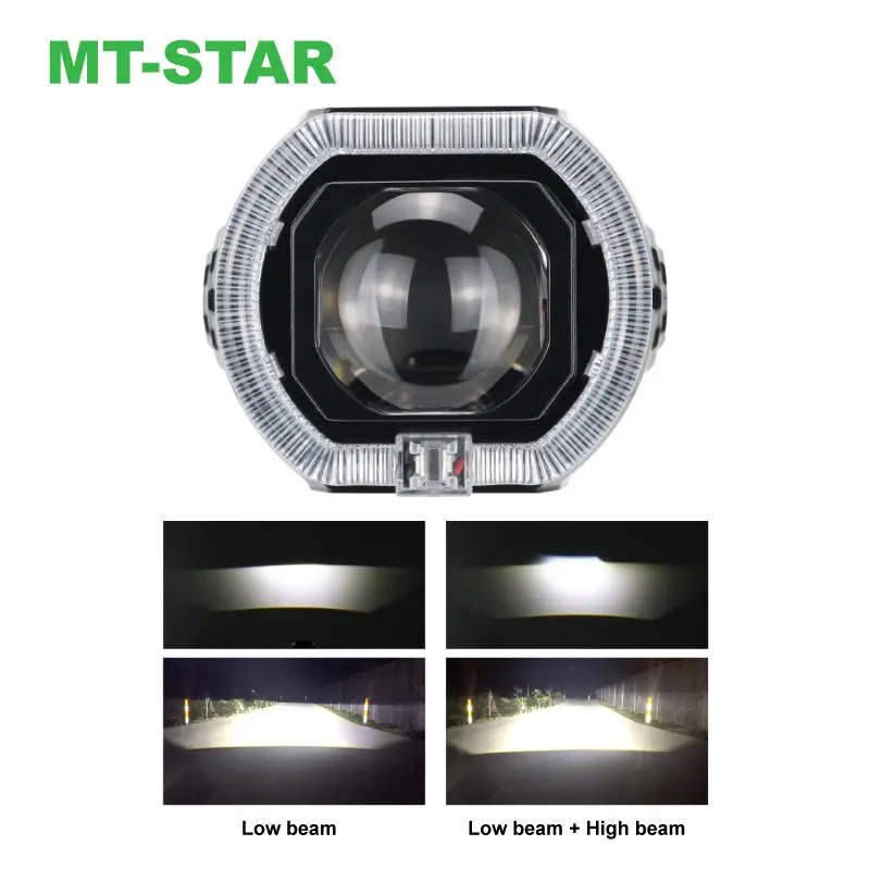 【MT-STAR NEW ARRIVAL】Projie Biled Matrix X1 3 Inch PZ03 New Product Putih Kuning Body Black Plus Kipas Premium 5