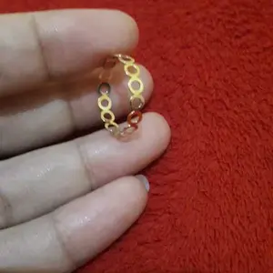 Cincin Emas Classic Eterna Round Ring Gold 10K Semar Nusantara