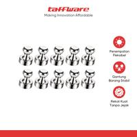 Gambar Taffware Gantungan Magnet Neodymium Push Pin Refrigerator 10 PCS - D1216 dari Taffware Official Store Kota Administrasi Jakarta Barat 1 Tokopedia