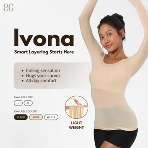 Elsas Ivona Manset Inner Top Dalaman Atasan Wanita Polos