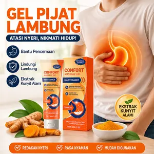 COD [Ekstrak Herbal Alami] Gel Pijat Perut Nyaman - Gel Pencernaan , Atasi Gastroenteritis, Lancarkan Buang Air Besar - Krim Perut Herbal