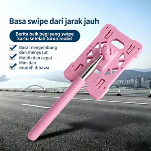【Sam's market】Tongkat Plastik E-TOLL Tempat Kartu Tol Praktis Mudah Di Gerbang untuk Penggunaan Harian Solusi Terbaik Tanpa Turun Mobil Bisa Swafoto Dari Jauh Mini Dan Mudah Dibawa