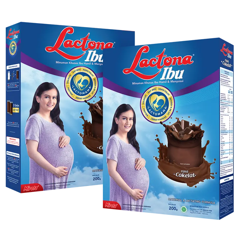LACTONA IBU Susu Ibu Hamil dan Menyusui Rasa Cokelat 200 Gr (New Zealand Grassfed Milk) 3