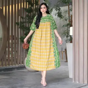 (Alesha) Daster SAHARA Ld 130 Pj 115 Rayon Premium adem tebal nyaman dipakai