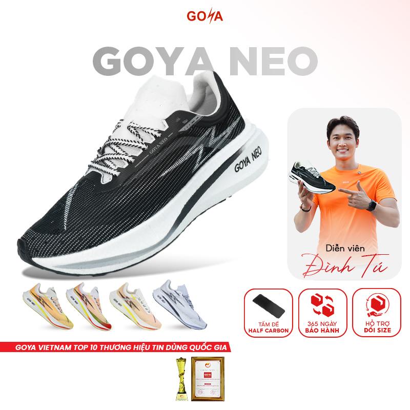 Giày Thể Thao Chạy Bộ Goya Neo Năm 2025 - Siêu Nhẹ, Êm Ái, Bám Đường Tốt Phù Hợp Cho Nam Nữ Chạy Bộ, Sneaker Chuyên Chạy Bộ, Tập Thể Dục