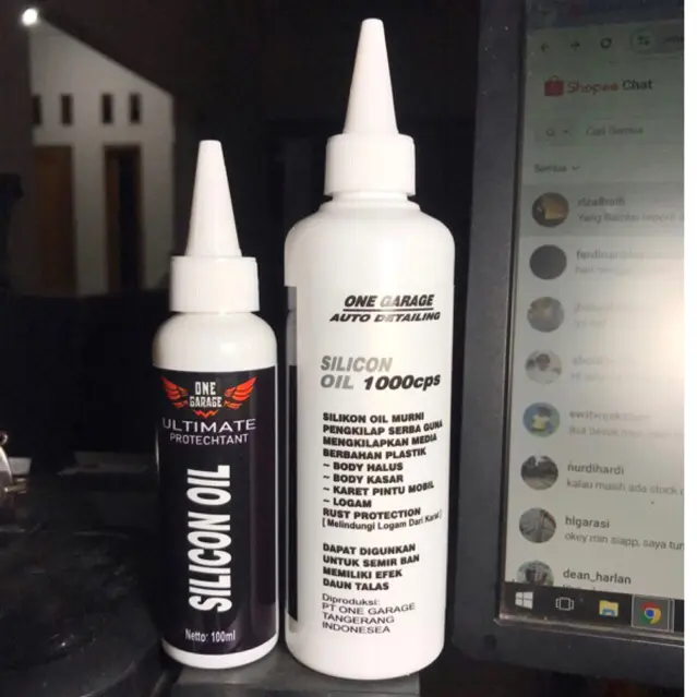 Silicon Oil 1000 cps Water based Pengkilap Serba Guna Motor- Mobil- Helm Cat Glossy / Doff CAR PAINT Protection
