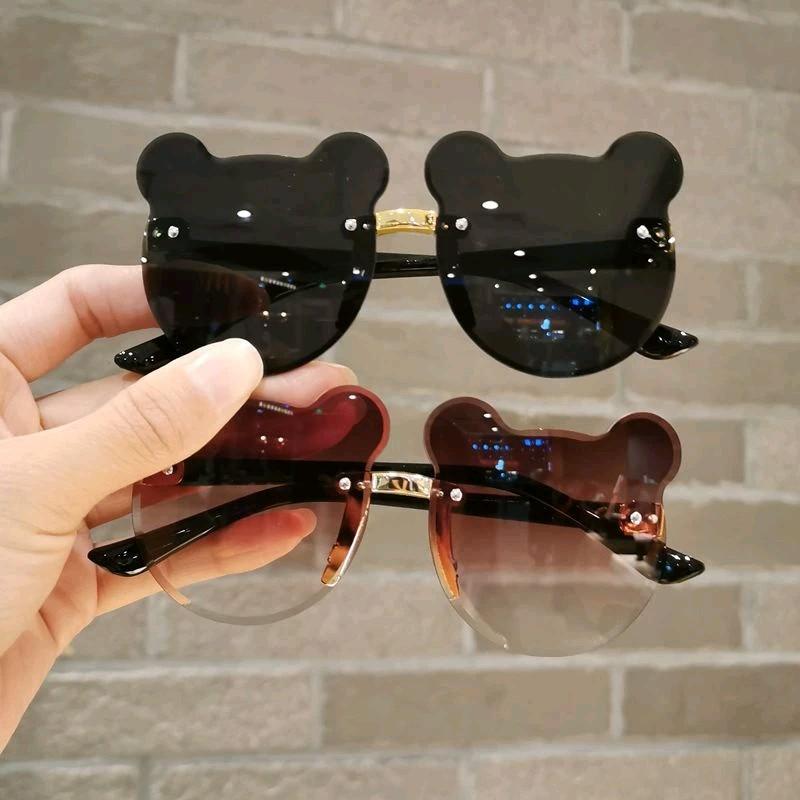 Kacamata Hitam Anak Model Beruang High Quality Import 0