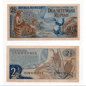 uang kuno 2½ sandang pangan  gress asli bagus untuk koleksi atau mahar nikah