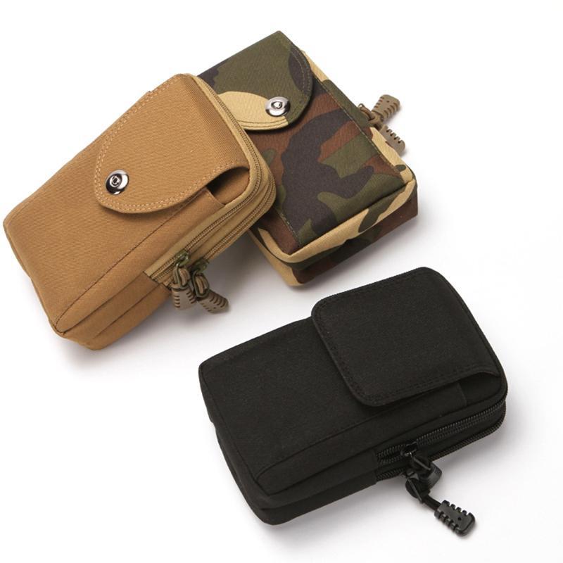 [Youth Zone]1PC Tactical Molle Pouch Belt Waist Bag Waist Bag Mobile Phone Coin Purse Pocket Belt  Pouch Pack Vintage Hip Bag Outdoor Sports Camping Hiking Bag 3