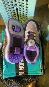 Product Review of Sinered Two-Wheel Invisible Walking Shoes USB port rechargeable Two-Wheel Boy‘s Girl's Sports Roller Skating Shoes Double-Wheel Deformation Skating Shoes with Wheels from a**o 0