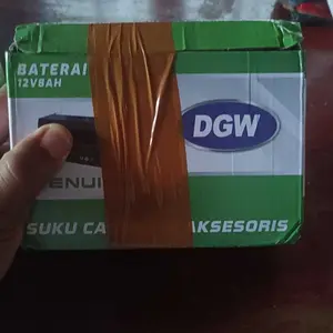 Aki kering Tangki Elektrik DGW 12V 8AH Original Accu Baterai Electric Battery Knapsack Sprayer UPS