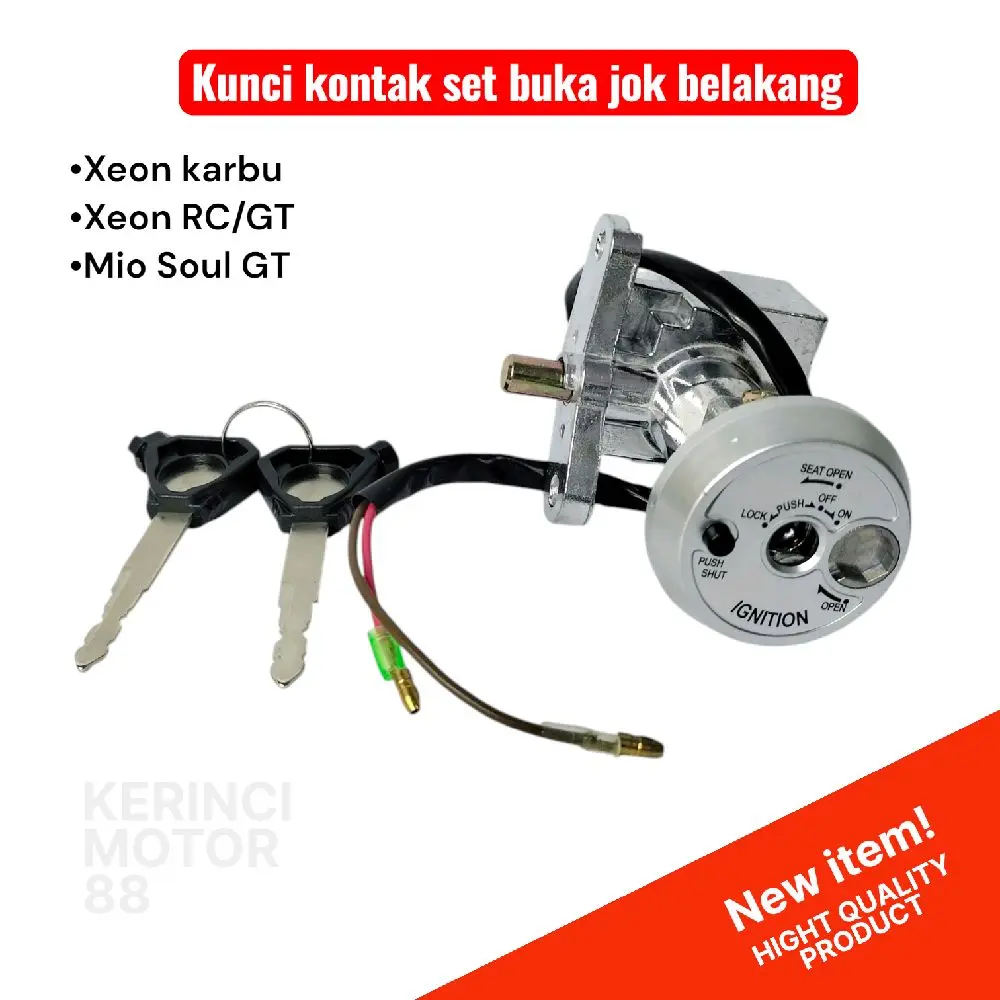 Kunci kontak plus buka jok Xeon Xeon rc mio soul gt Mio gt125 GT 125 Motorcycle