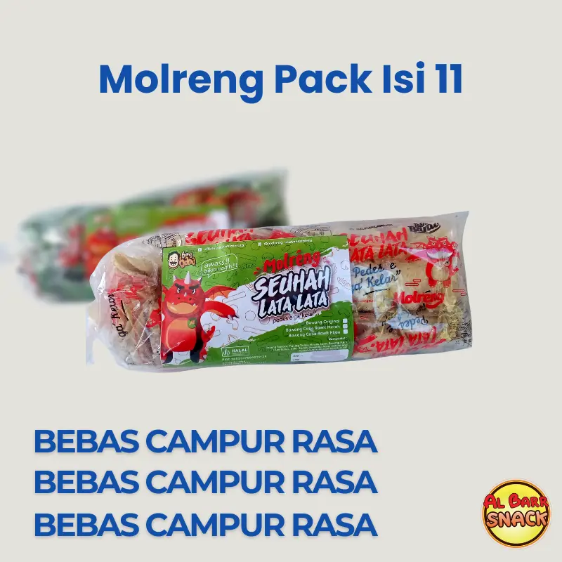 Seuhalata Lata Molreng Kemasan 11PCS Bebas Campur Rasa Cemilan Food Snacks 1