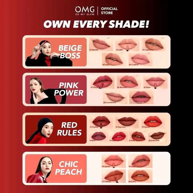 OMG MATTE LAST LIP CREAM 3GR 3