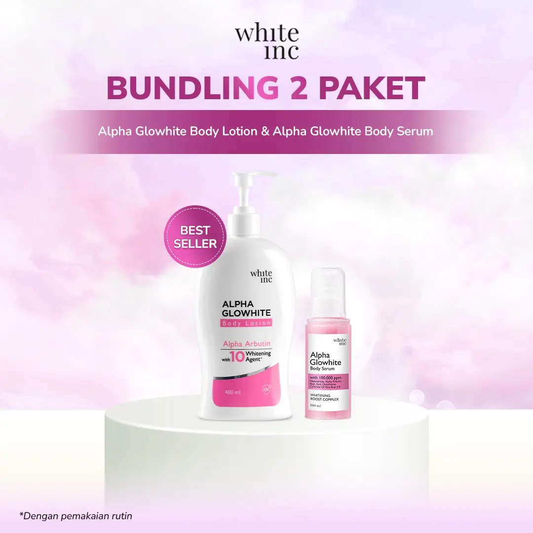 Mencerahkan - Alpha Body Lotion + Alpha Serum